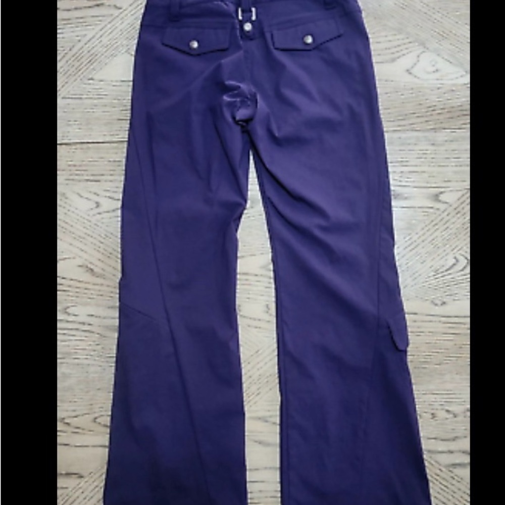 Athleta Purple Wide Leg Jumpsuit Relaxed Fit